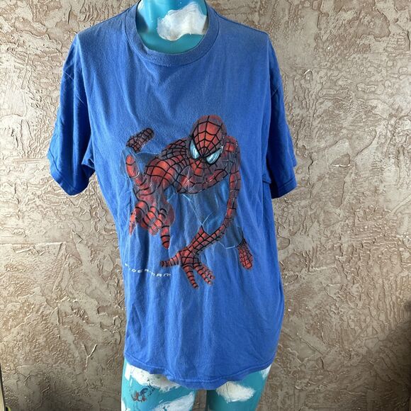 Spiderman T Shirt 2002 Vintage - Picture 1 of 10
